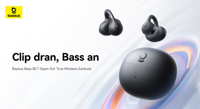 Baseus Bass BC1 Open-Ear True Wireless Earbuds (Bild: Baseus)