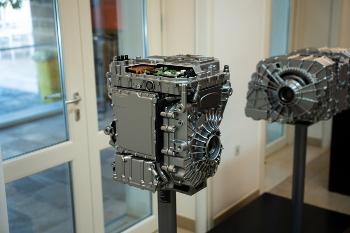 Der AMG-EA-Plattform setzt künftig Axialflussmotoren ein. (Foto: Mercedes-Benz)