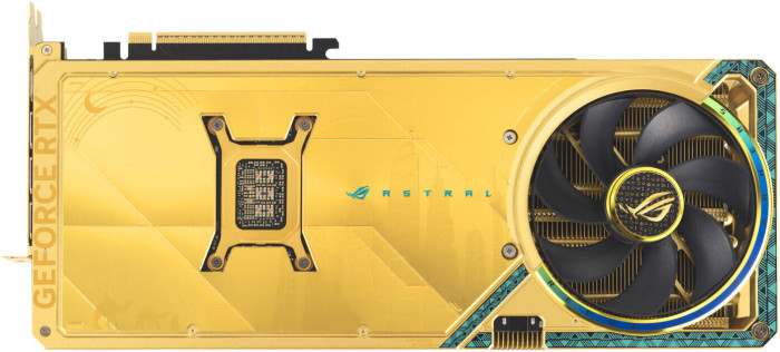 Asus ROG Astral RTX 5080 Dhahab Edition (Bild: Asus)