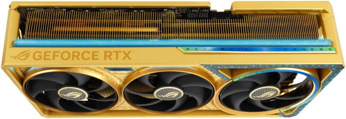Asus ROG Astral RTX 5080 Dhahab Edition (Bild: Asus)