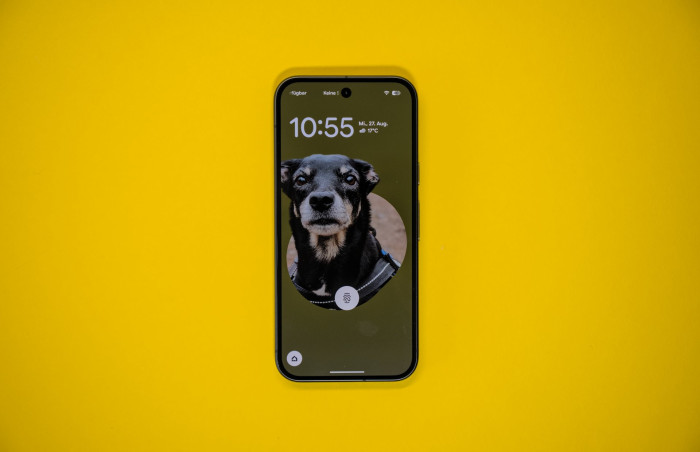 Das Pixel 10 hat ein paar Funktionen weniger als die Pro-Modelle. (Bild: Tobias Költzsch/Golem)