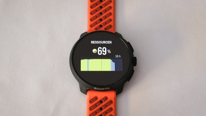 Das hier ist quasi ein Gegenstück zur Body Battery von Garmin. (Bild: Steinlechner / Golem)