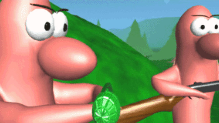 Vor den Matches zeigte der Entwickler Team 17 kurze Renderfilmchen. Diese strotzten vor Slapstick-Humor und unterstrichen auf stimmungsvolle Weise das Spiel. (Bild: Team 17 / Screenshot: Medienagentur Plassma / Olaf Bleich)