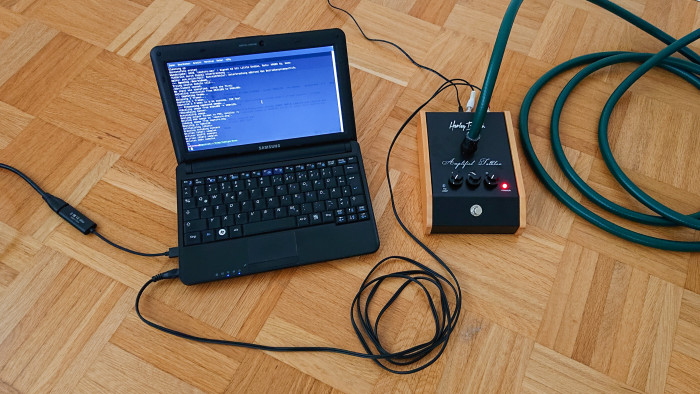 Wie ein Western durch den Gartenschlauch kommt – unser Experiment in den einzelnen Schritten (Bild: Johannes Hauser).