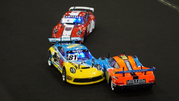 Irgendwann waren einige der teilnehmenden Rennautos nur noch schwer zu steuern. (Bild: Mario Petzold/Golem)