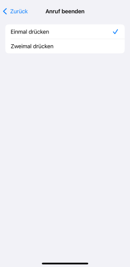 Die Tastenbelegung der Airpods Pro 3 lässt sich nur minimal anpassen. (Bild: Apple/Screenshot: Golem)