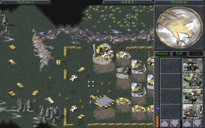 Am 31. August 2007 veröffentlichte EA Command and Conquer: Der Tiberiumkonflikt als Freeware. Damit sollten nachfolgende Releases angekurbelt werden. (Bild: EA / Westwood Studios)