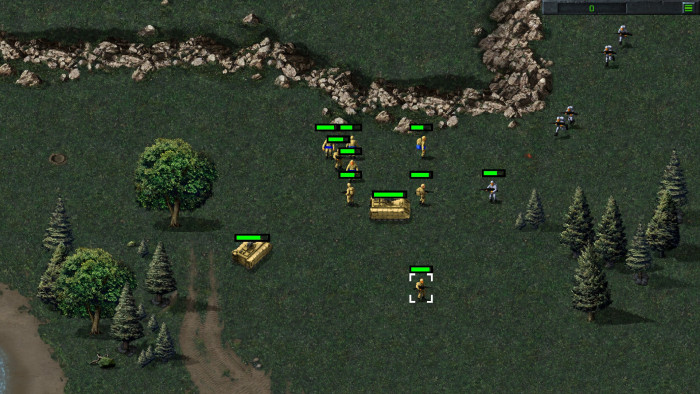 Die optischen Verbesserungen der Remastered-Fassung kommen in der höchsten Zoomstufe besonders gut zur Geltung. (Bild: EA / Petroglyph / Lemon Sky Studios / Screenshot: Medienagentur Plassma)