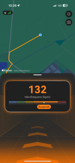 Und das hier ist vermutlich der als Gag gemeinte Temple-Run-Modus. (Bild: Huawei / Screenshot: Golem)