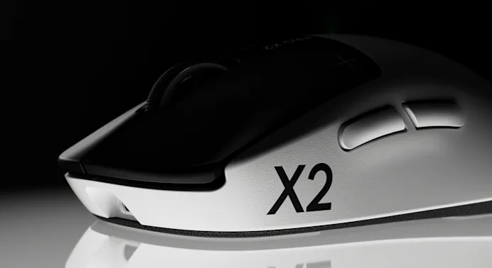 Gaming-Maus G Pro X2 Superstrike (Bild: Logitech)