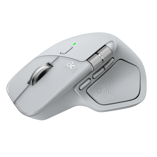 Neue MX Master 4 in Hellgrau (Bild: Logitech)