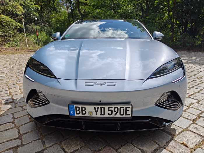 Der BYD Seal hat in der von uns getesteten Version Excellence AWD 390 kW Motorleistung. (Bild: Martin Wolf/Golem)