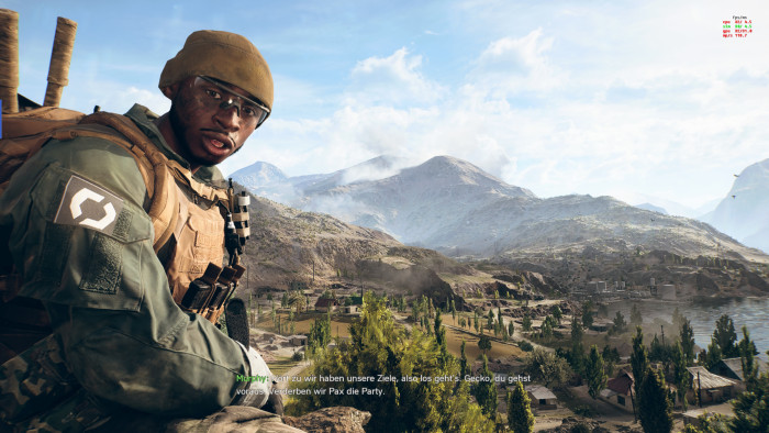 Singleplayer: Sergeant Murphy ist die wichtigste Person in der Kampagne. (Bild: EA / Screenshot: Golem)