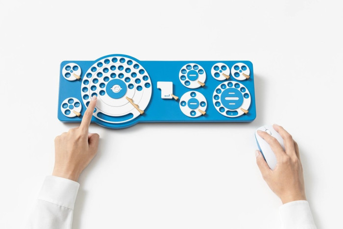 Die Wählscheiben-Tastatur von Google (Bild: Google)