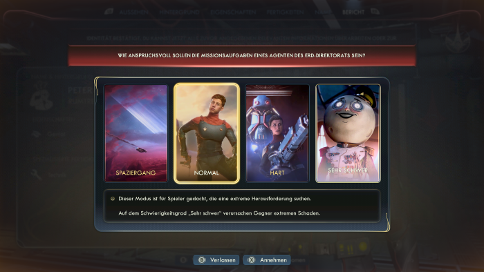 Die Schwierigkeitsgrade sind fair abgestimmt. (Bild: Obsidian / Screenshot: Golem)