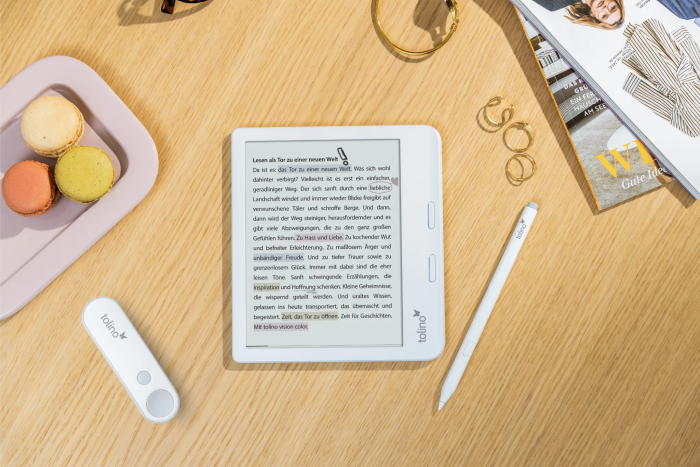 Tolino Flip Fernbedienung (Bild: Tolino)