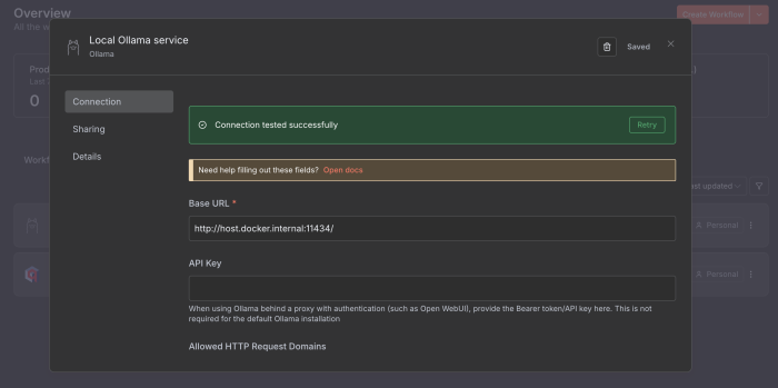 Ein lokales LLM mit Ollama ist schnell eingerichtet. (Screenshot: Thorsten Müller)