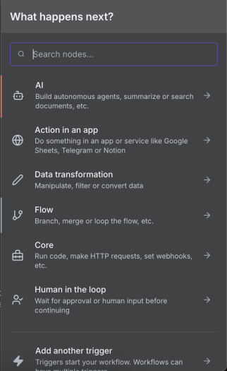 Die Möglichkeiten von Schritten und ...