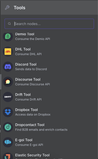 ... Integrationen erscheinen endlos. (Screenshot: Thorsten Müller)