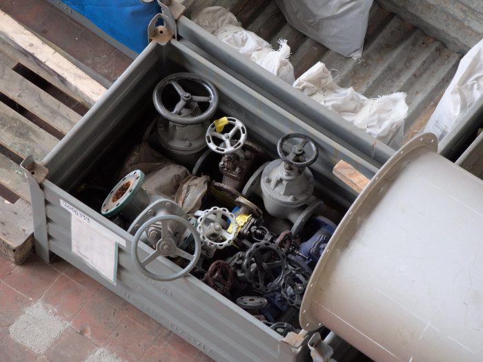 Alle Materialien werden nach Stoff und Verwendung sortiert. (Quelle: Golem/Martin Wolf)