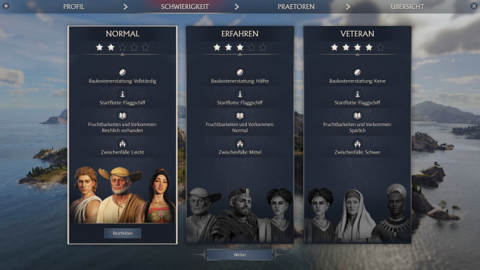 Die Schwierigkeitgrade können wir sehr genau unseren Wünschen anpassen. (Bild: Ubisoft / Screenshot: Golem)