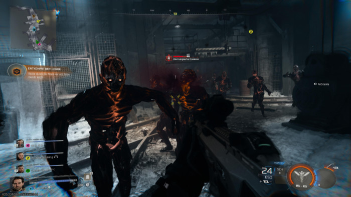 In einer Parallel- oder Drogenwelt werden wir von diesen Typen angegriffen. (Bild: Activision / Screenshot: Golem)