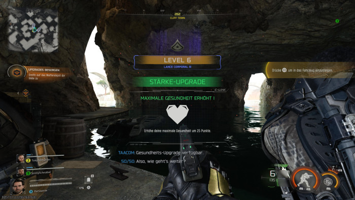 Die gelegentlichen Upgrades sind kaum zu spüren. (Bild: Activision / Screenshot: Golem)