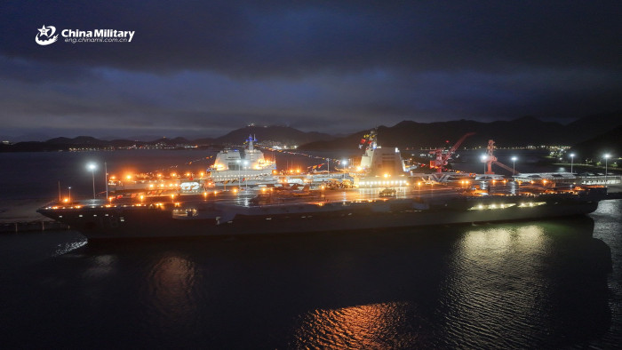 Flugzeugträger Fujian (Bild: Chinesische Marine)