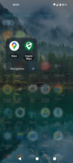 Octopi Launcher: Im App-Drawer lassen sich Ordner anlegen. (Bild: OctopiAppFactory/Screenshot: Golem)