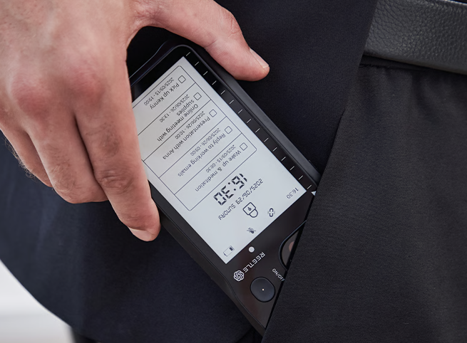 Smartink I mit E-Paper-Display für das iPhone (Bild: Reetle)