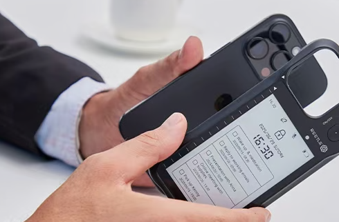 Smartink I mit E-Paper-Display für das iPhone (Bild: Reetle)