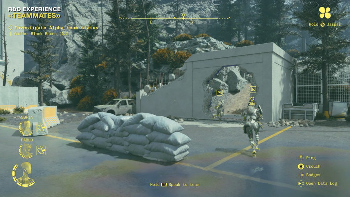 Nach unserem Befeohl zerstören die Roboter Sofia und Pablo die Mauer. (Bild: Ubisoft)