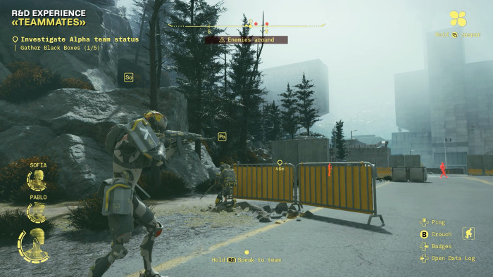 Auch aus der Ferne erkennen die Roboter unsere Feinde. (Bild: Ubisoft)