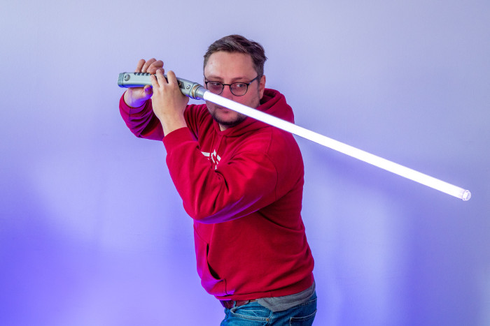 Hasbro Pulse Force FX Ahsoka Tano Lightsaber (Bild: Martin Wolf/Golem)