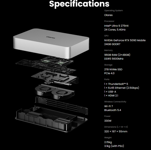 Olares One (Bild: Olares)
