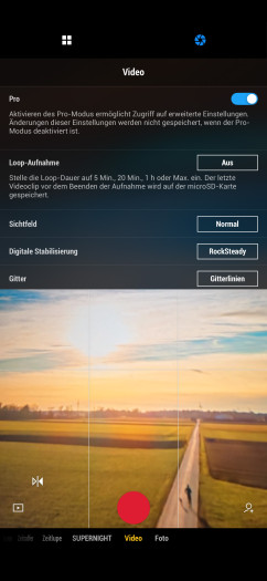 Die App von DJI ist schön übersichtlich. (Bild: DJI / Screenshot: Golem)