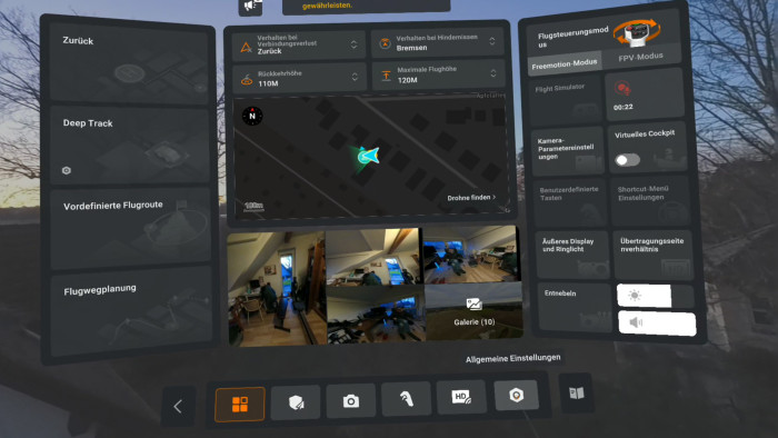 Auf Tastendruck rufen wir das On-Screen-Menü auf, das mehr oder weniger alle Einstellungen erlaubt. (Bild: Steinlechner / Golem)
