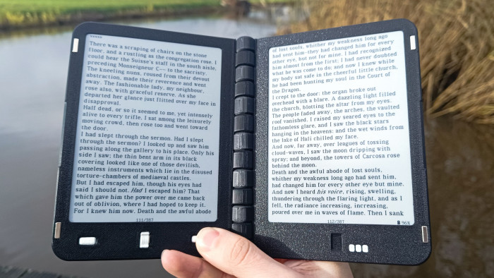 Der Diptyx E-Reader (Bild: Diptyx)