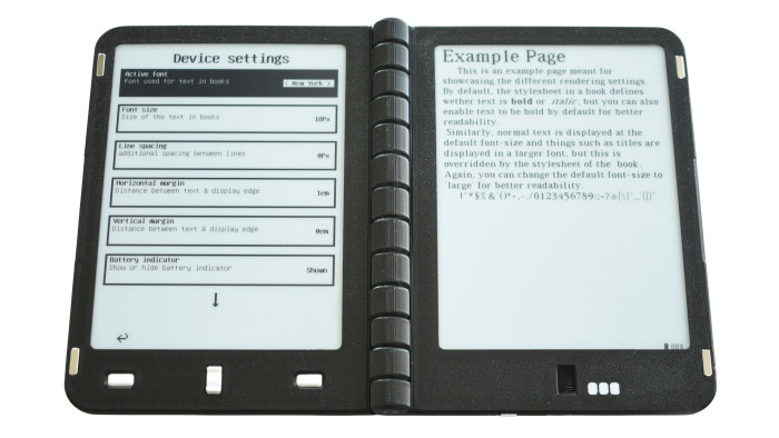 Der Diptyx E-Reader (Bild: Diptyx)