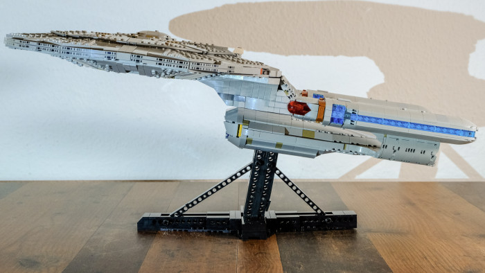 Lego USS Enterprise NCC-1701-D 10356 (Bild: Oliver Nickel/Golem.de)