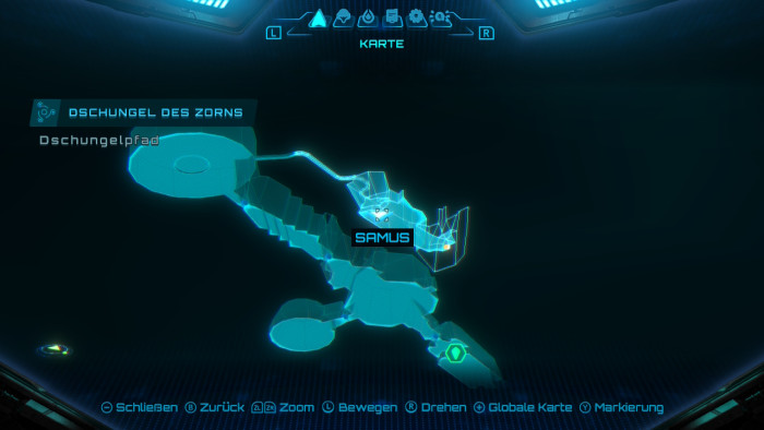 Die 3D-Karte ist nicht gerade intuitiv. (Bild: Nintendo / Screenshot: Golem)