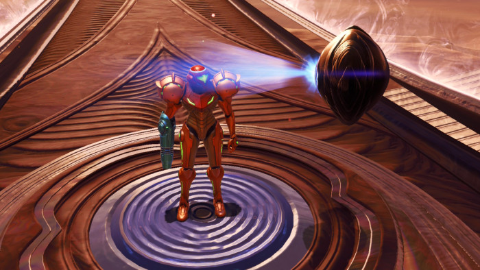 In einer Zwischendimension ... (Bild: Nintendo / Screenshot: Golem)