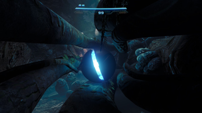 Durch enge Stellen rollen wir als Kugel. (Bild: Nintendo / Screenshot: Golem)