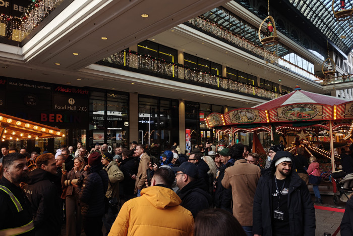 Vor dem Popcornstand herrschte ein großer Andrang. (Foto: Friedhelm Greis/Golem)