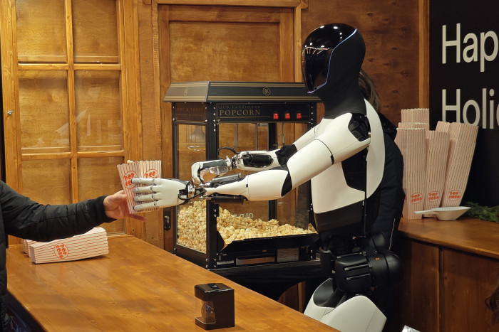 Die Übergabe der Tüten verlief problemlos. (Foto: Friedhelm Greis/Golem)