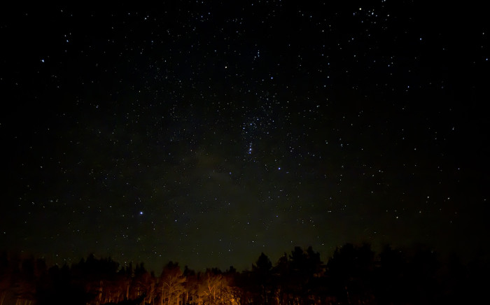 Nachthimmel über Brandenburg um 2:00 Uhr (Bild: Mario Keller)