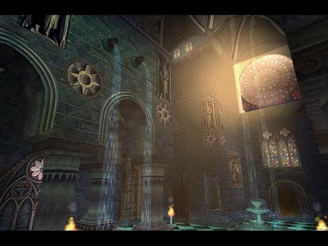 Ein Meilenstein in der Geschichte der TR-Custom-Level: The Sanctuary Of Water, Ice and Fire von piega (Bildquelle: trle.net).