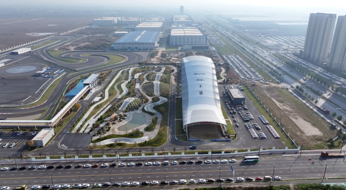 Das Testzentrum in Zhengzhou (Bild: BYD)
