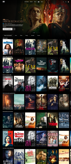 Die HBO-Rubrik von HBO Max (Bild: Warner/Screenshot: Golem)