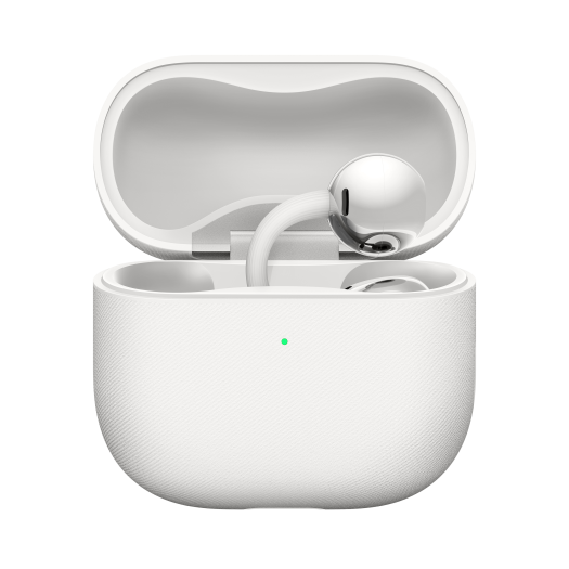 Das Ablegen der Freeclip 2 im Ladeetui ist gewöhnungsbedürftig. (Bild: Huawei)